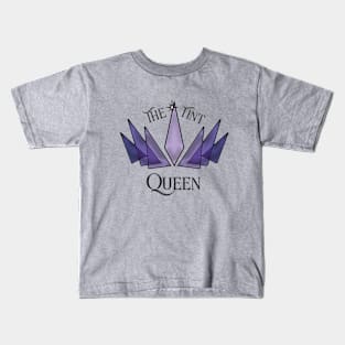 The Tint Queen Logo Colour Kids T-Shirt